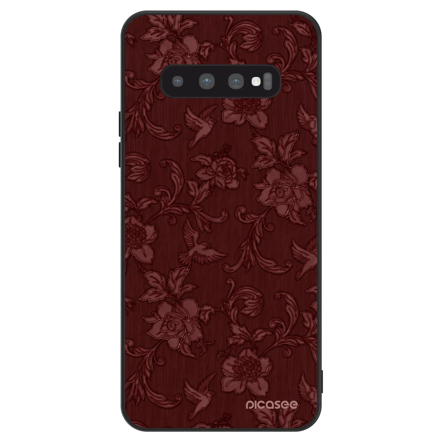 Picasee ULTIMATE CASE für Samsung Galaxy S10 G973 - Red Elegance