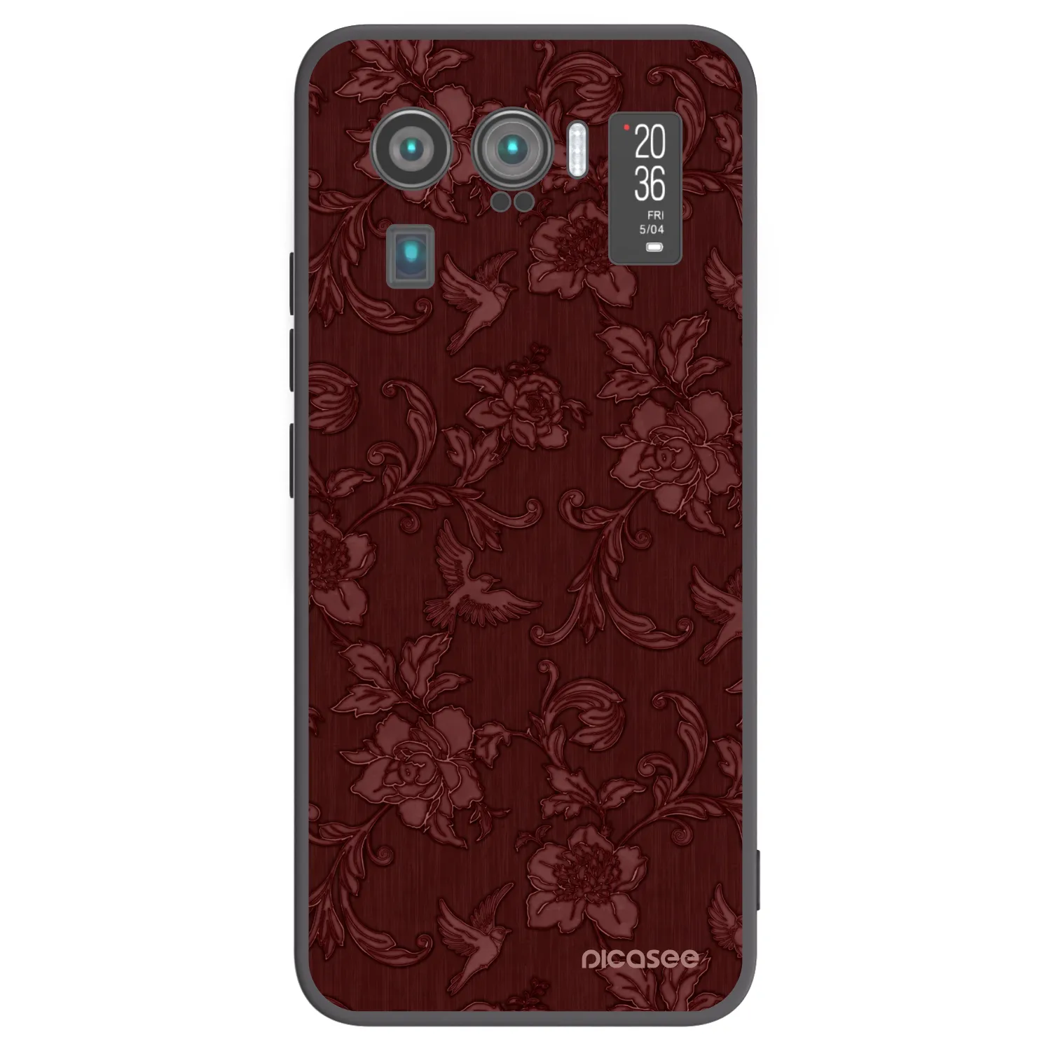 Picasee Xiaomi Mi 11 Ultra Hülle - Schwarzes Silikon - Red Elegance