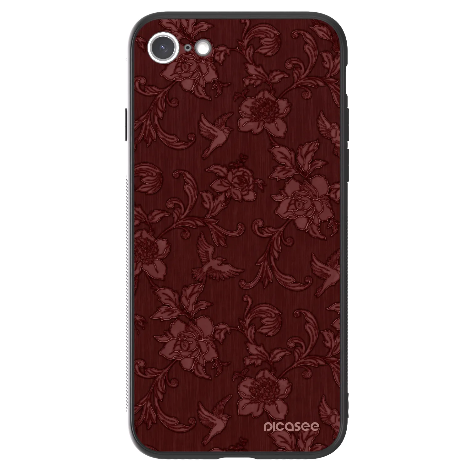 Picasee ULTIMATE CASE für Apple iPhone SE 2020 - Red Elegance