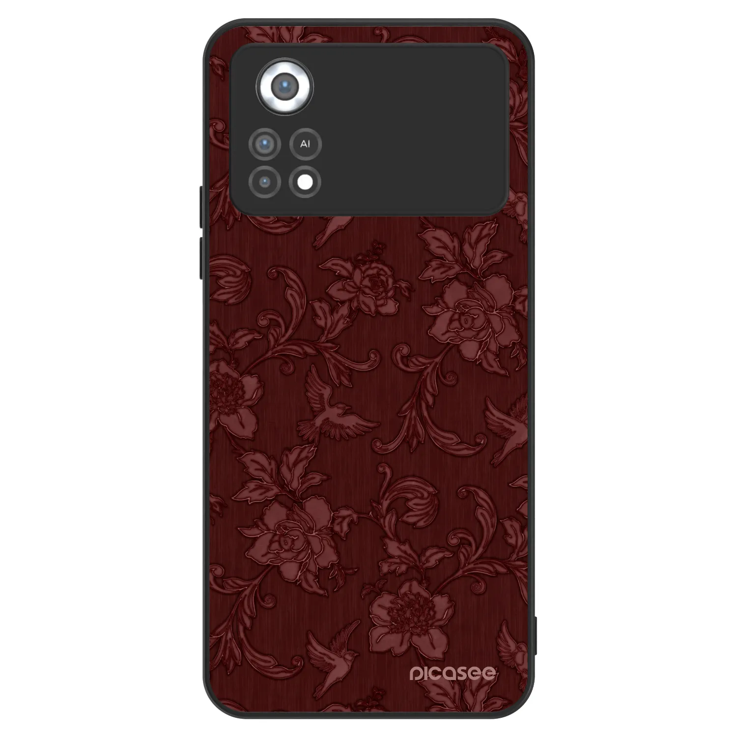 Picasee ULTIMATE CASE für Xiaomi Poco X4 Pro 5G - Red Elegance