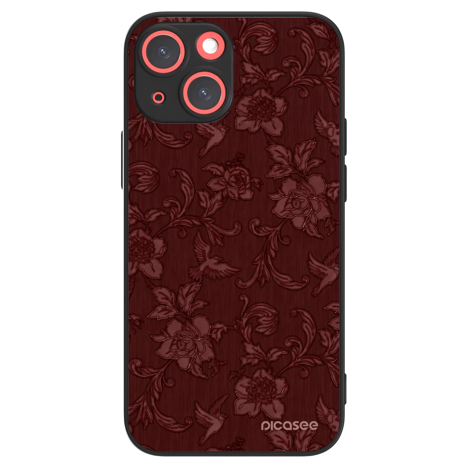 Picasee ULTIMATE CASE MagSafe für Apple iPhone 13 mini - Red Elegance