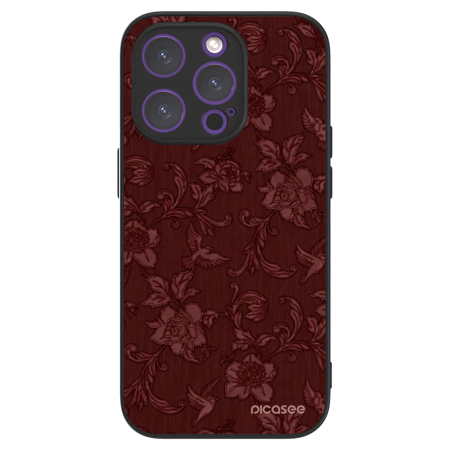 Picasee ULTIMATE CASE MagSafe für Apple iPhone 14 Pro - Red Elegance