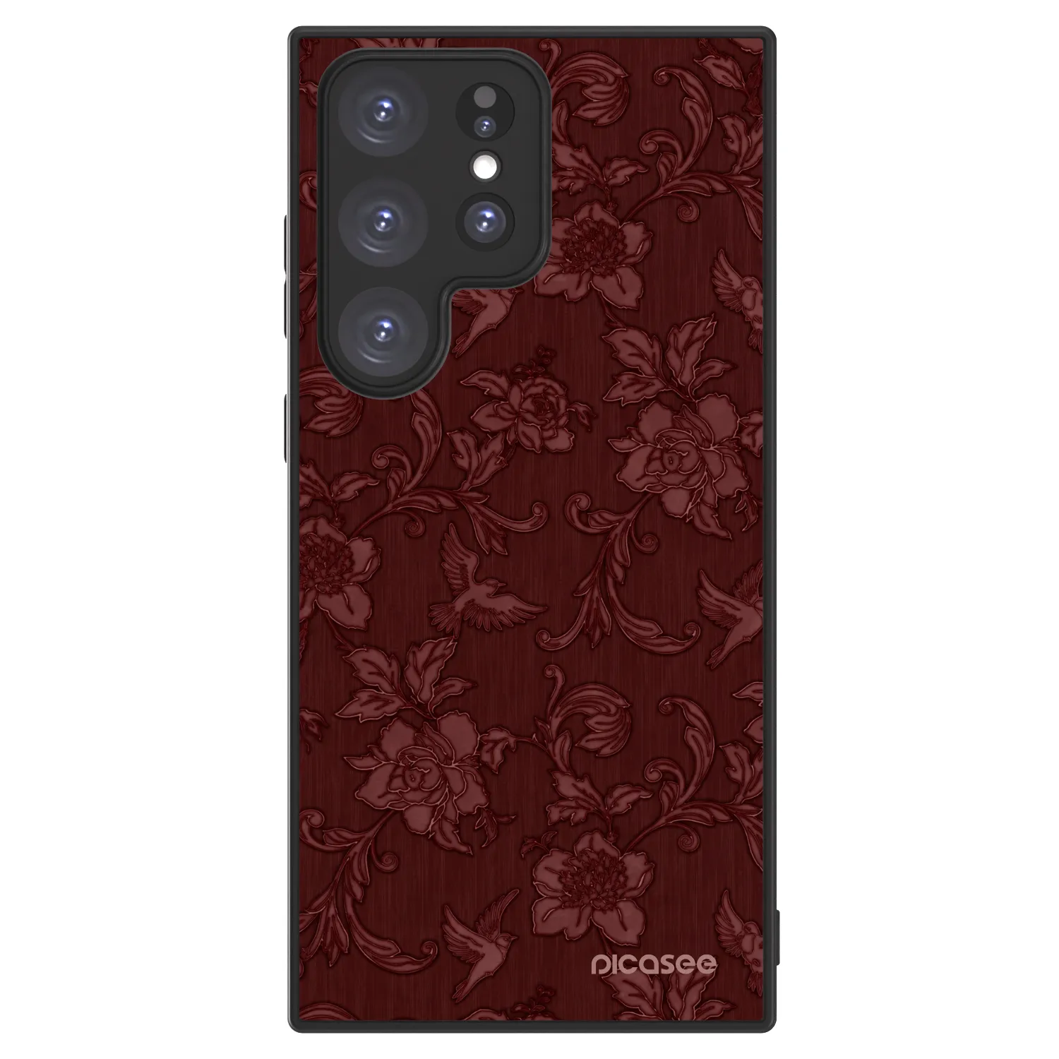 Picasee ULTIMATE CASE für Samsung Galaxy S23 Ultra 5G - Red Elegance