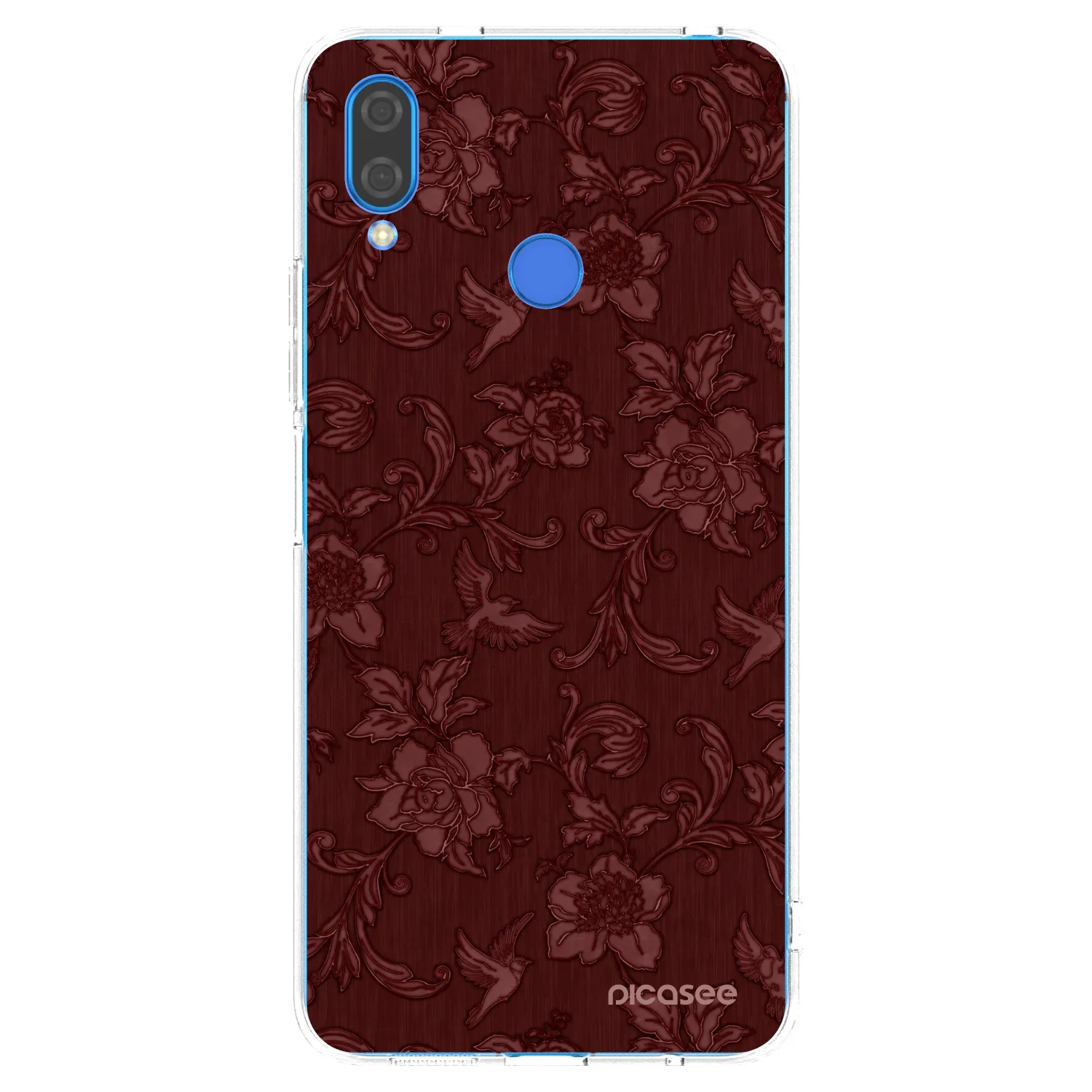 Picasee Huawei Nova 3 Hülle - Transparentes Silikon - Red Elegance