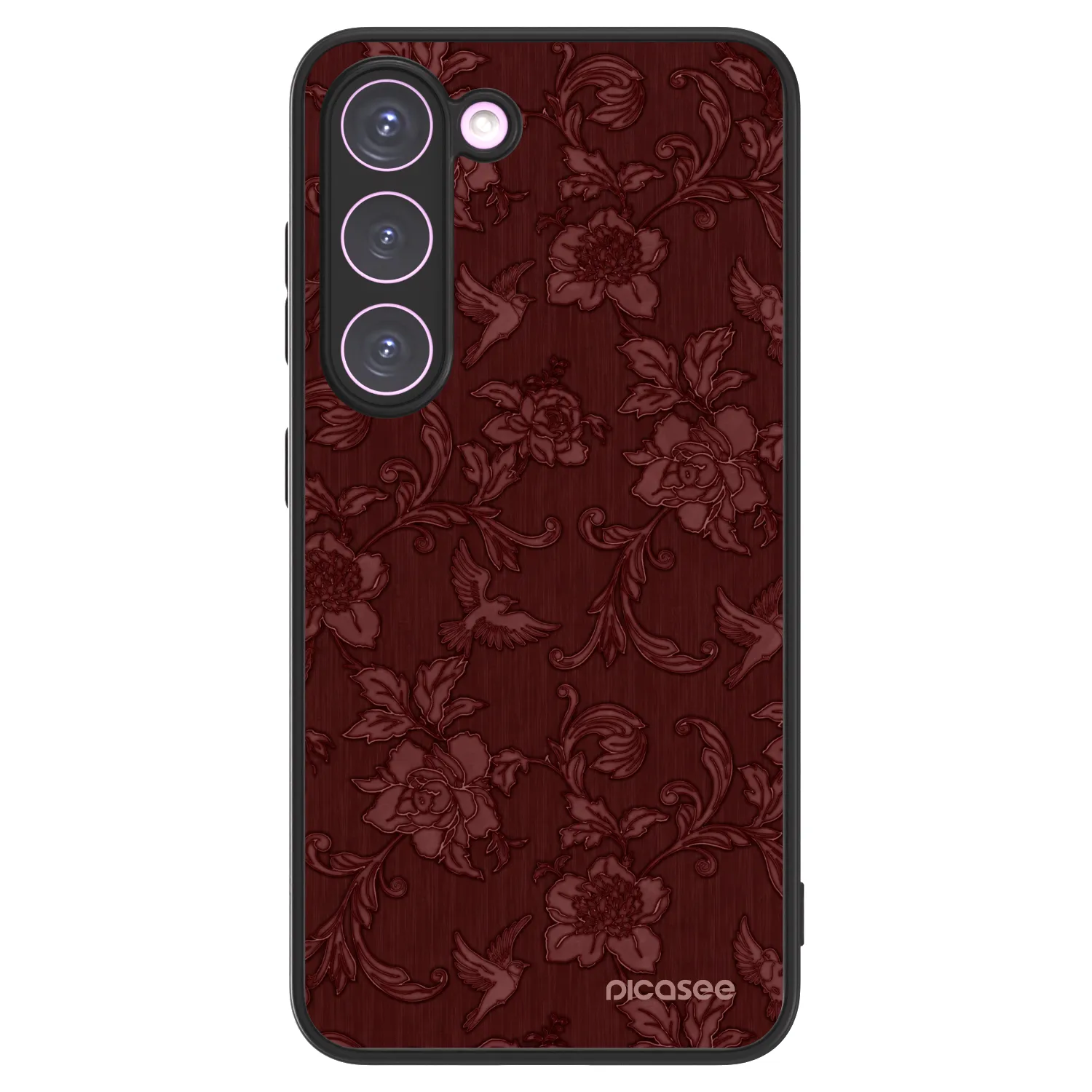 Picasee ULTIMATE CASE PowerShare für Samsung Galaxy S23 5G - Red Elegance