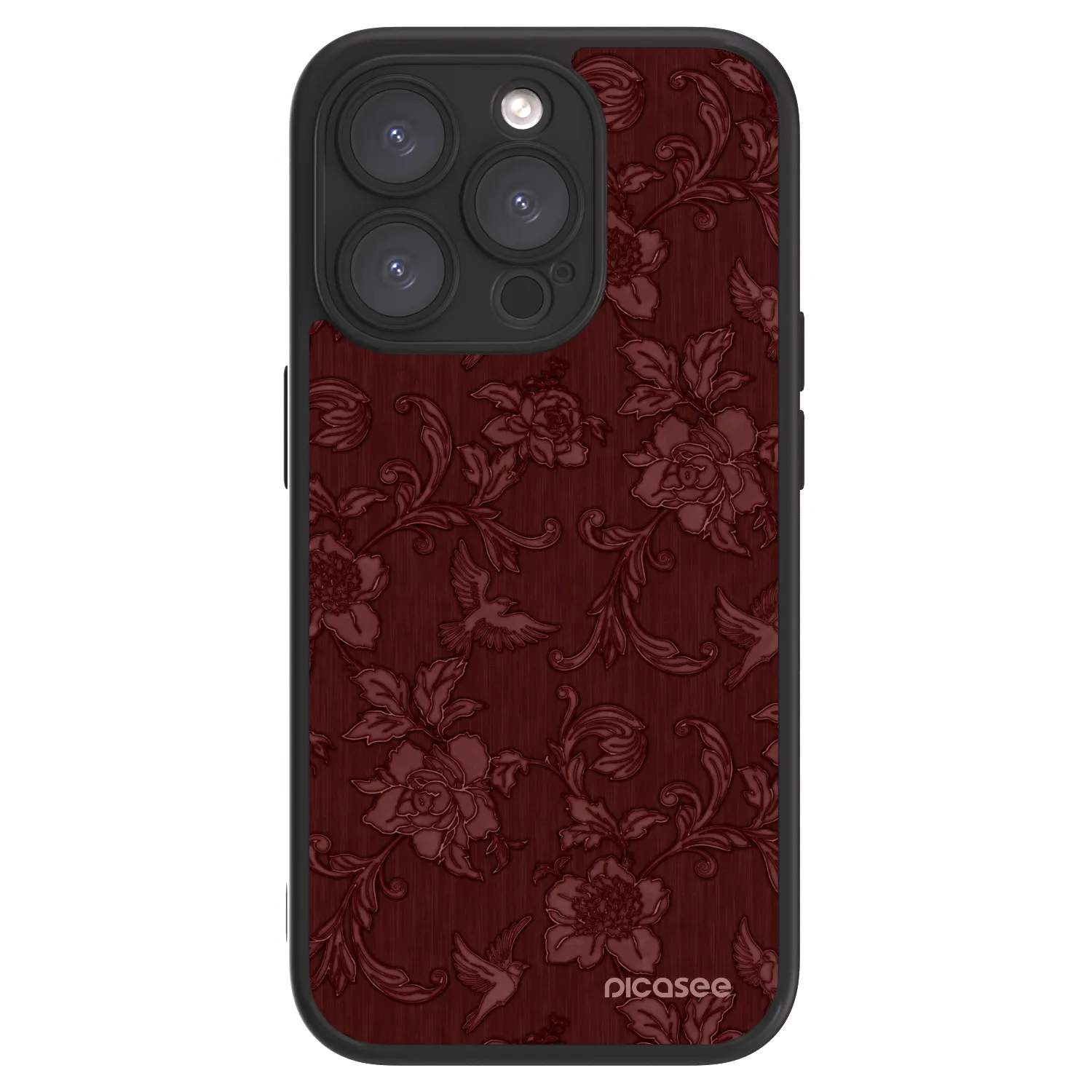Picasee ULTIMATE CASE MagSafe für Apple iPhone 15 Pro - Red Elegance