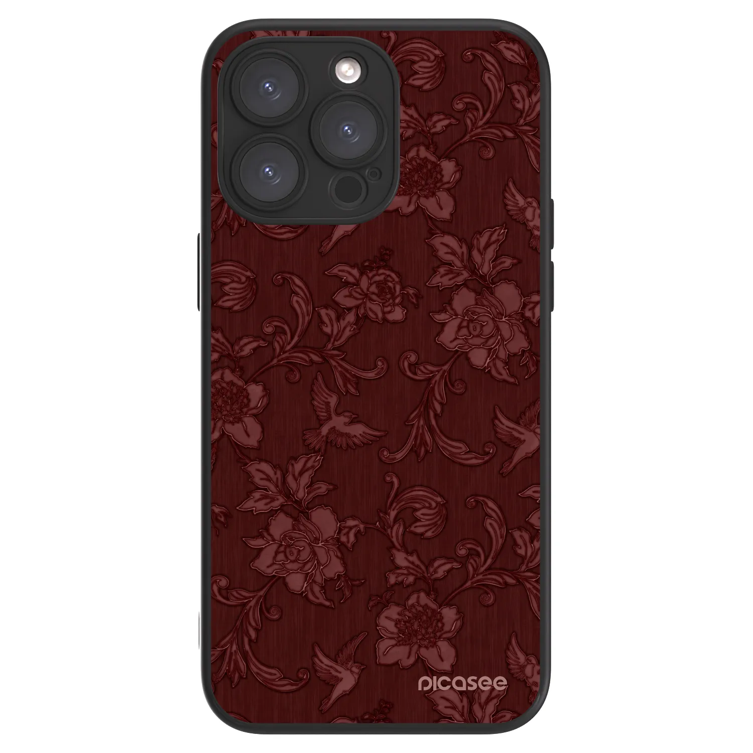 Picasee ULTIMATE CASE MagSafe für Apple iPhone 15 Pro Max - Red Elegance