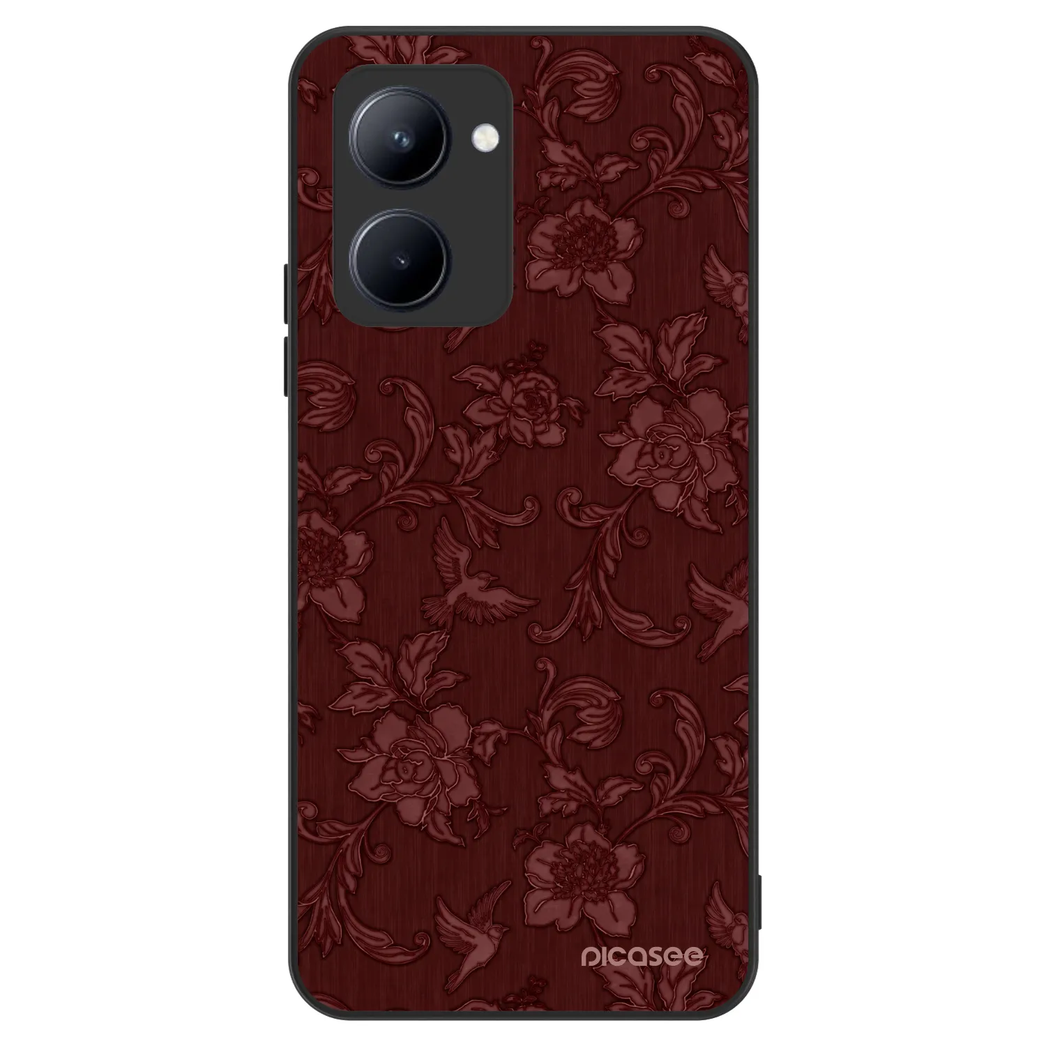 Picasee ULTIMATE CASE für Realme C33 (2023) - Red Elegance