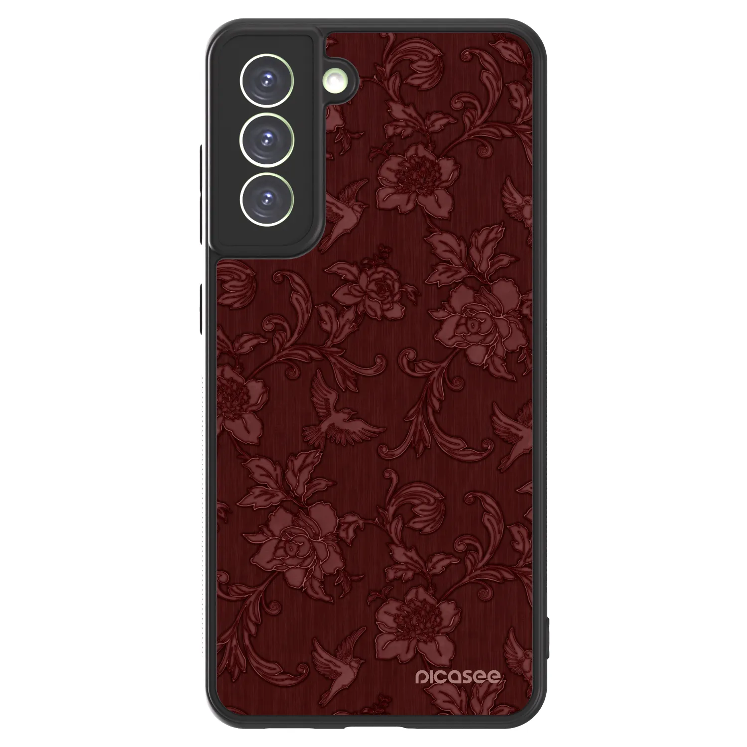 Picasee ULTIMATE CASE PowerShare für Samsung Galaxy S21 FE 5G - Red Elegance