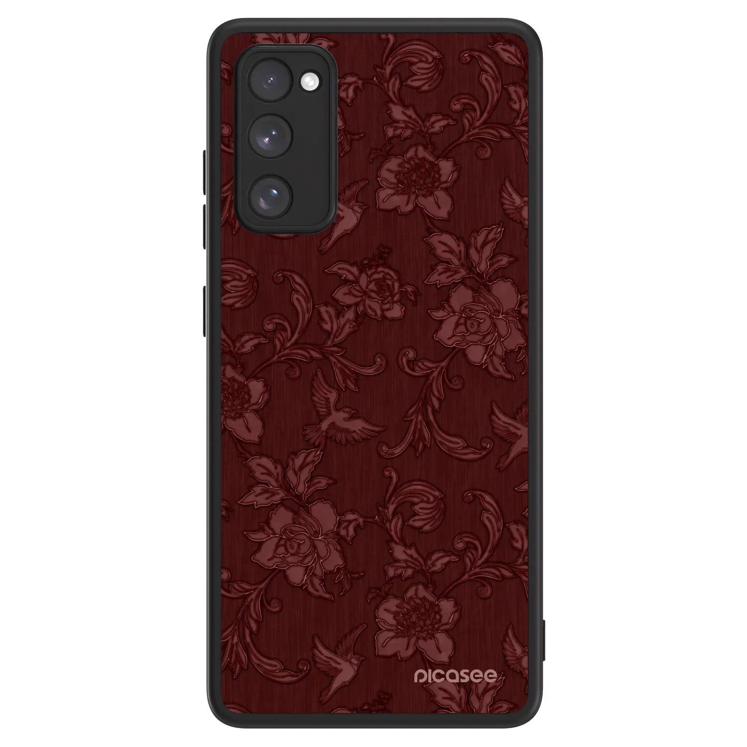 Picasee ULTIMATE CASE PowerShare für Samsung Galaxy S20 FE - Red Elegance