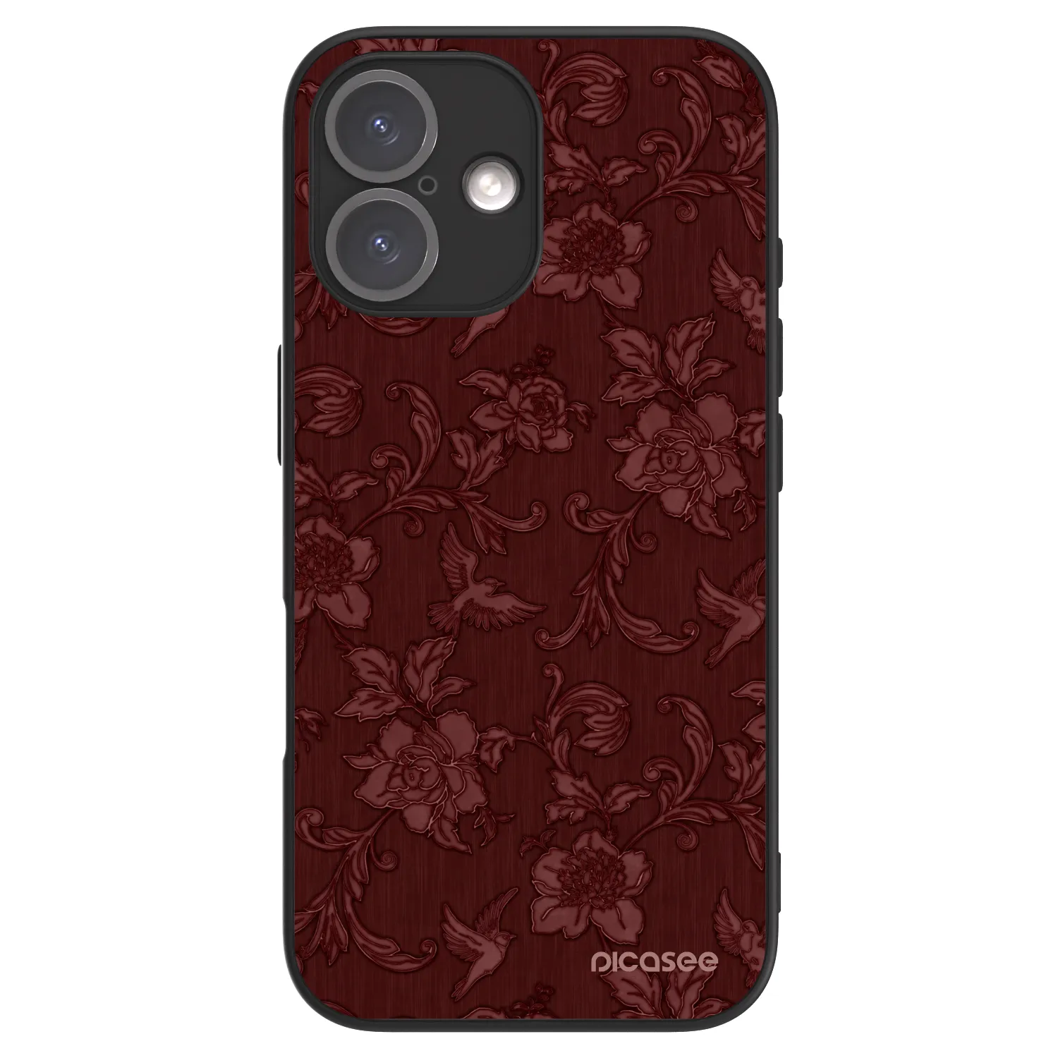 Picasee ULTIMATE CASE MagSafe für Apple iPhone 16 - Red Elegance