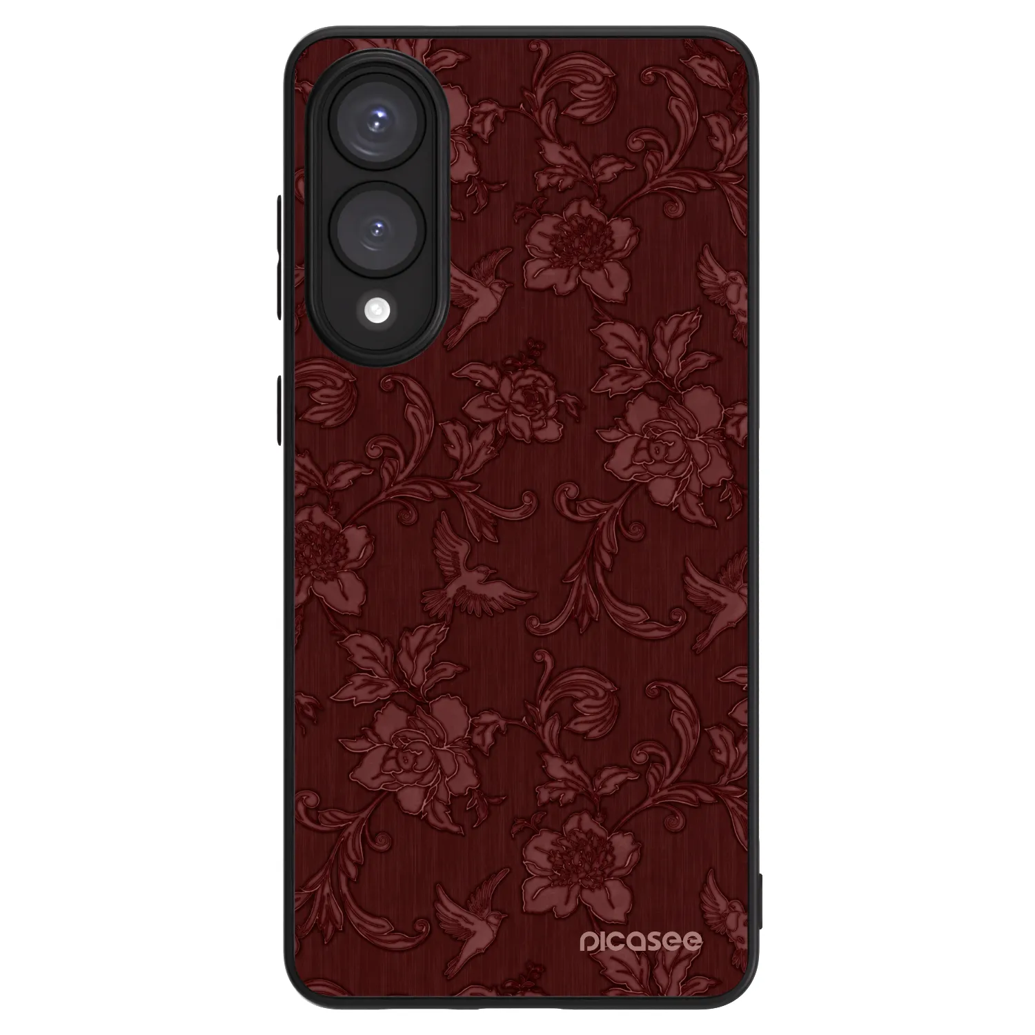 Picasee ULTIMATE CASE PowerShare für Samsung Galaxy S25 Edge 5G - Red Elegance