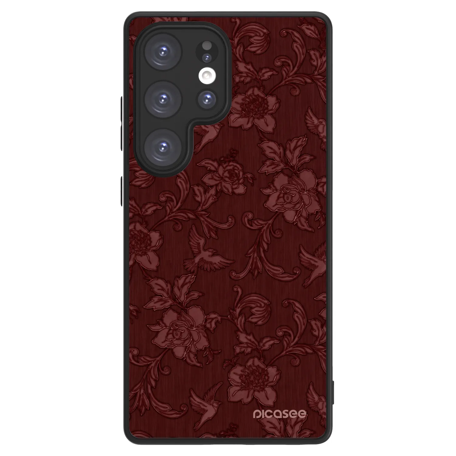 Picasee ULTIMATE CASE PowerShare für Samsung Galaxy S25 Ultra 5G - Red Elegance