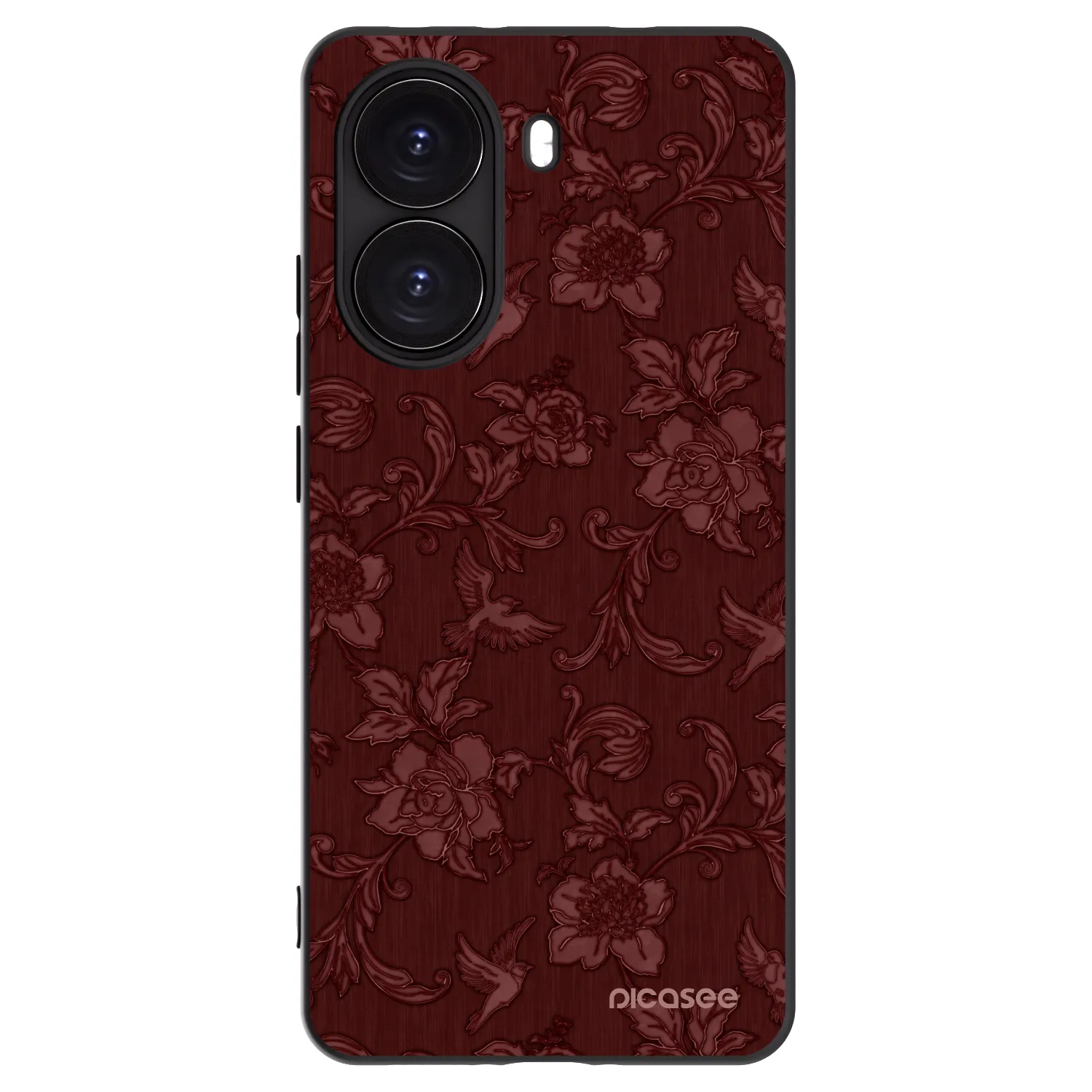 Picasee Xiaomi Poco X7 Pro 5G Hülle - Schwarzes Silikon - Red Elegance