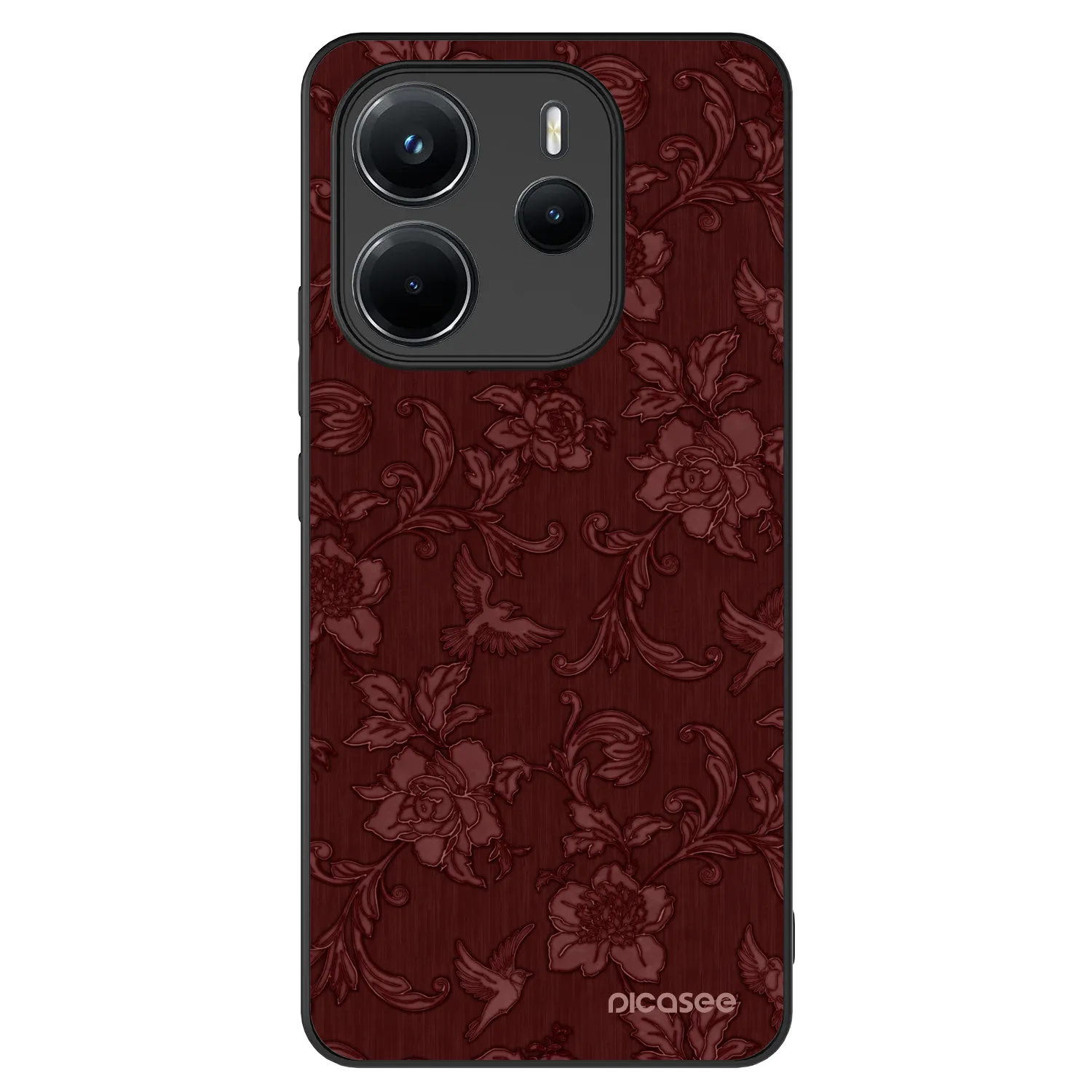 Picasee ULTIMATE CASE für Xiaomi Redmi Note 14 4G - Red Elegance