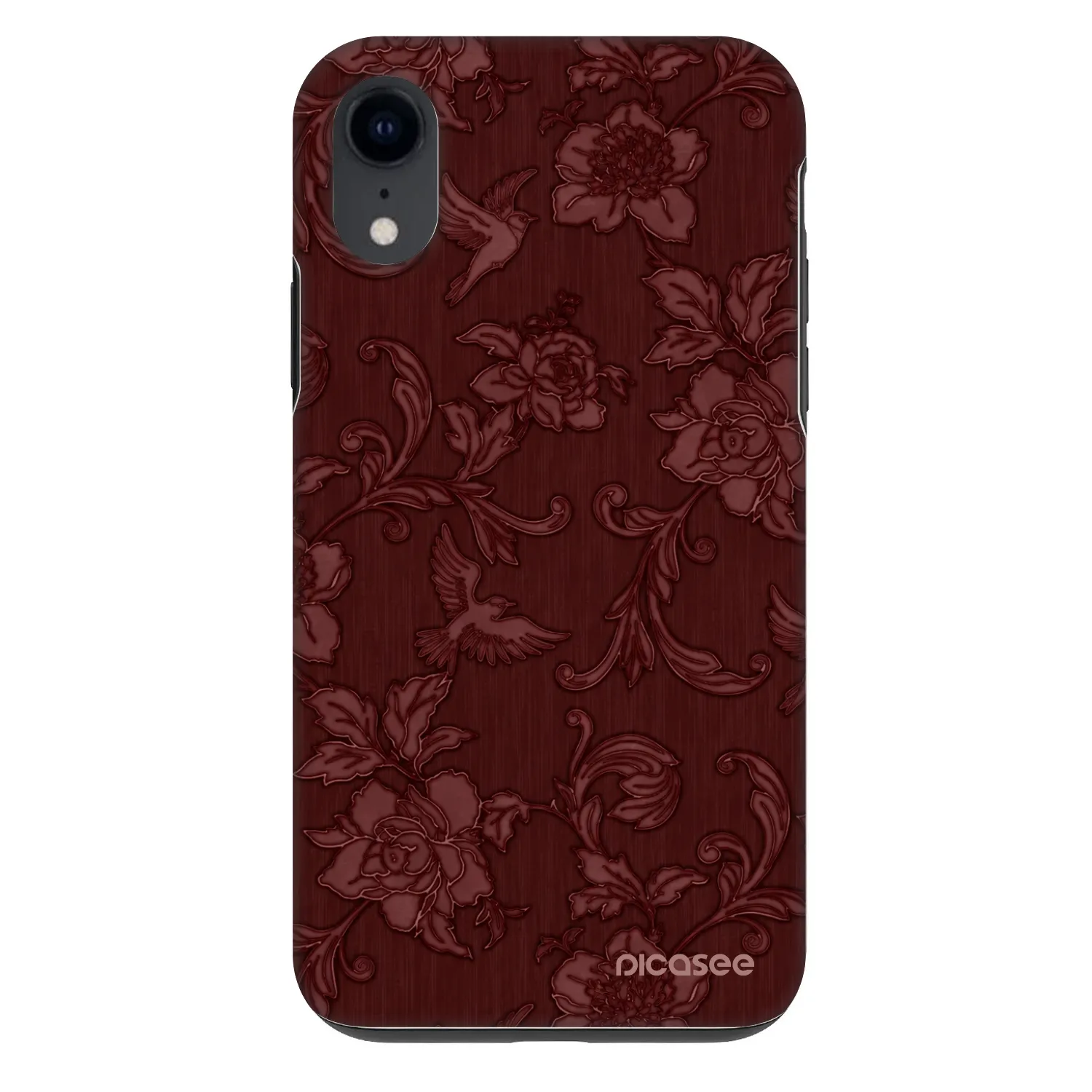 Picasee Fashion Case für Apple iPhone XR - Red Elegance