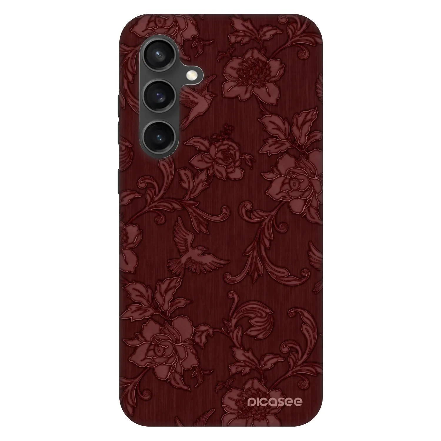 Picasee Fashion Case für Samsung Galaxy S24 FE S721B - Red Elegance