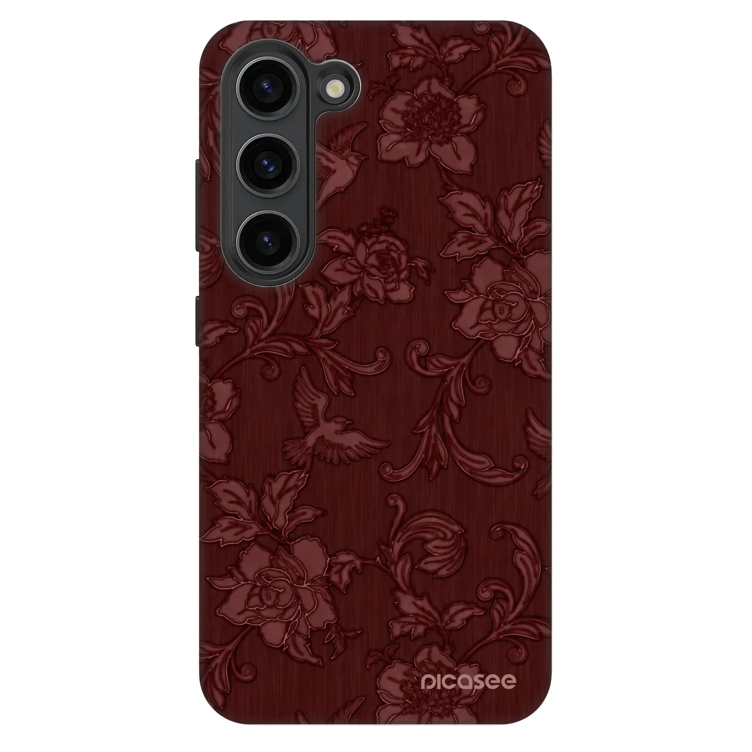 Picasee Fashion Case für Samsung Galaxy S23 5G - Red Elegance