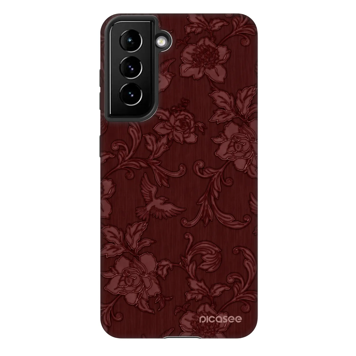 Picasee Fashion Case für Samsung Galaxy S21 FE 5G - Red Elegance