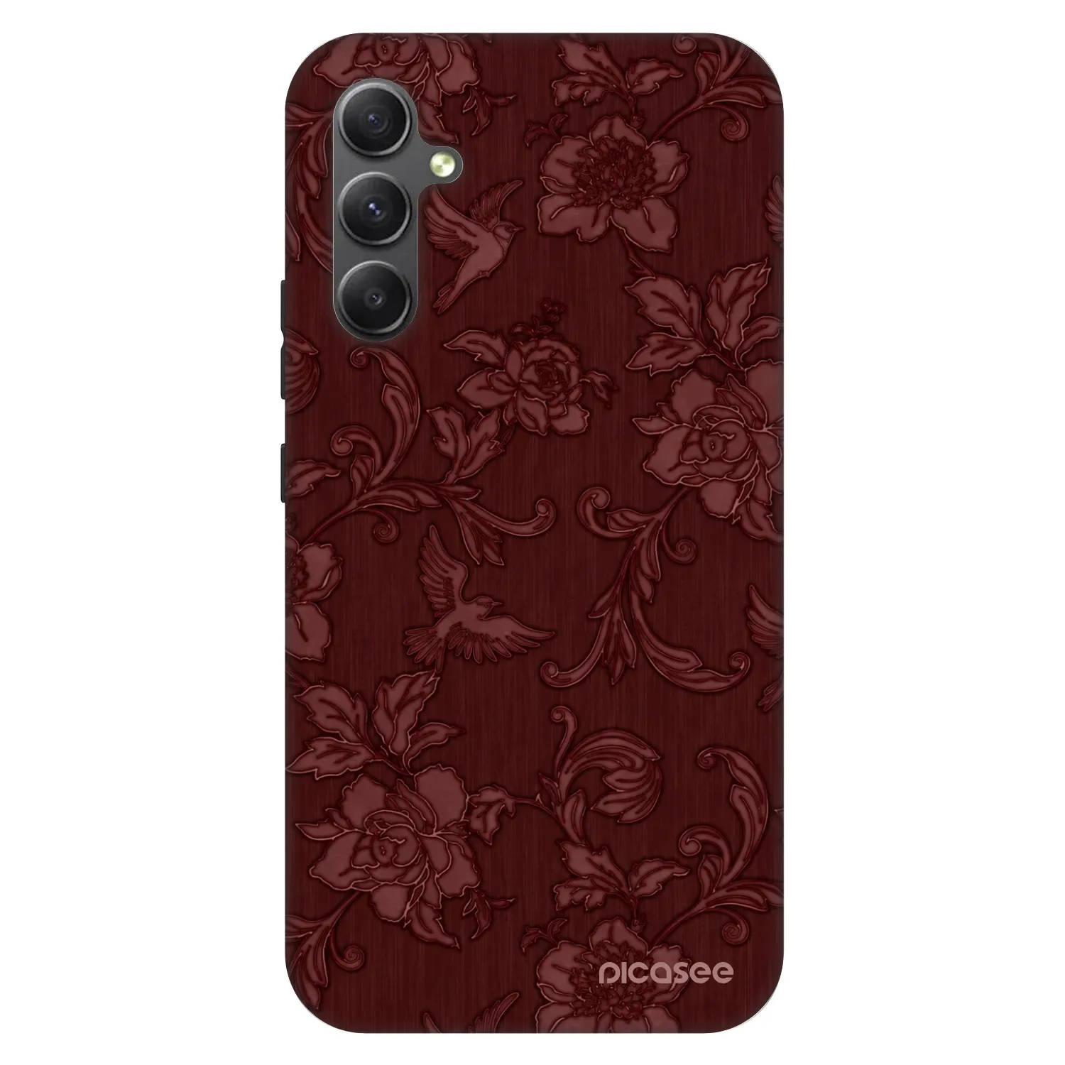Picasee Fashion Case für Samsung Galaxy A34 5G A346B - Red Elegance