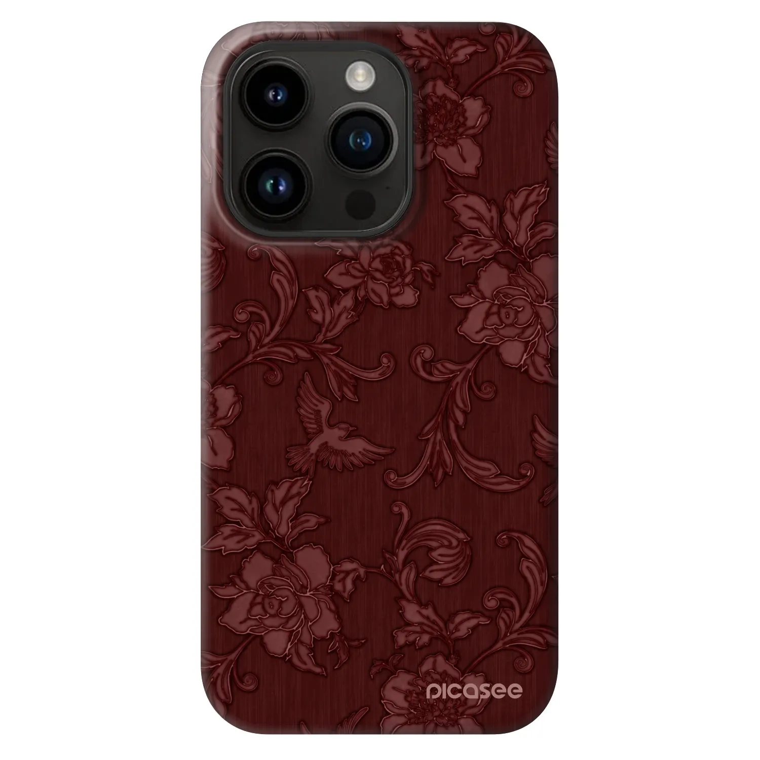 Picasee Fashion Case MagSafe für Apple iPhone 14 Pro - Red Elegance
