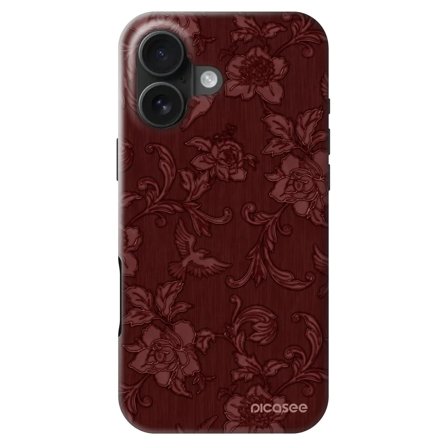 Picasee Fashion Case MagSafe für Apple iPhone 16 - Red Elegance