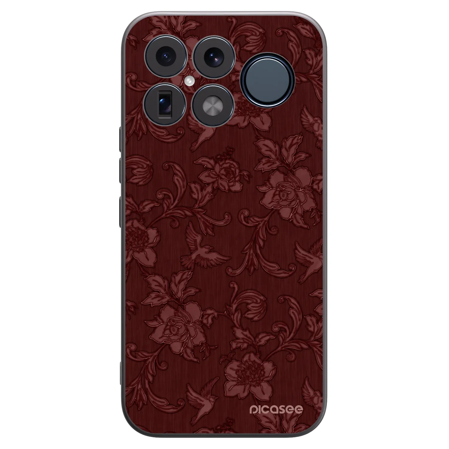 Picasee Xiaomi Poco F8 Ultra Hülle - Schwarzes Silikon - Red Elegance