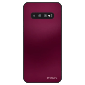 Picasee ULTIMATE CASE für Samsung Galaxy S10 G973 - Velvet Bordeaux