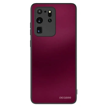 Hülle für Samsung Galaxy S20 Ultra 5G G988F - Velvet Bordeaux