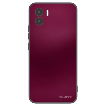 Picasee Xiaomi Redmi A1 Hülle - Schwarzes Silikon - Velvet Bordeaux