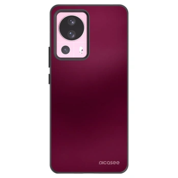 Picasee Xiaomi 13 Lite Hülle - Schwarzes Silikon - Velvet Bordeaux