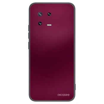 Picasee Xiaomi 13 Pro Hülle - Schwarzes Silikon - Velvet Bordeaux