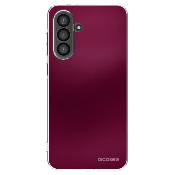 Picasee Samsung Galaxy A56 5G A566B Hülle - Transparentes Silikon - Velvet Bordeaux