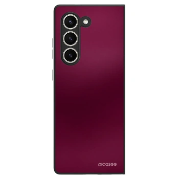 Hülle für Samsung Galaxy Z Fold5 5G - Velvet Bordeaux