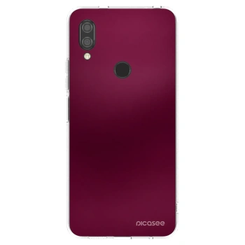 Picasee Xiaomi Redmi 7 Hülle - Transparentes Silikon - Velvet Bordeaux