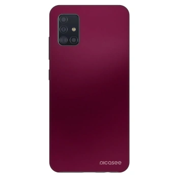 Hülle für Samsung Galaxy A51 A515F - Velvet Bordeaux