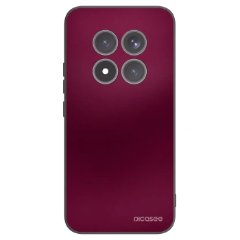 Picasee Xiaomi Redmi Note 15 Pro+ Hülle - Schwarzes Silikon - Velvet Bordeaux