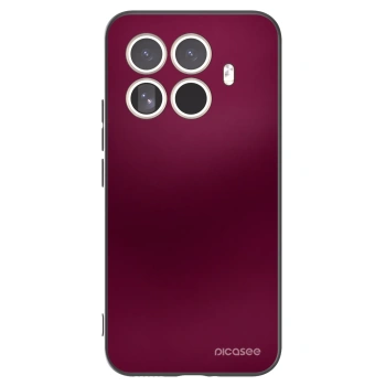 Picasee Xiaomi 15T Pro Hülle - Schwarzes Silikon - Velvet Bordeaux