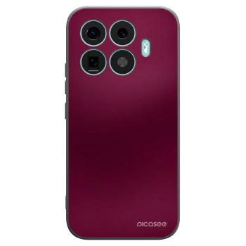 Picasee Xiaomi 17T Hülle - Schwarzes Silikon - Velvet Bordeaux