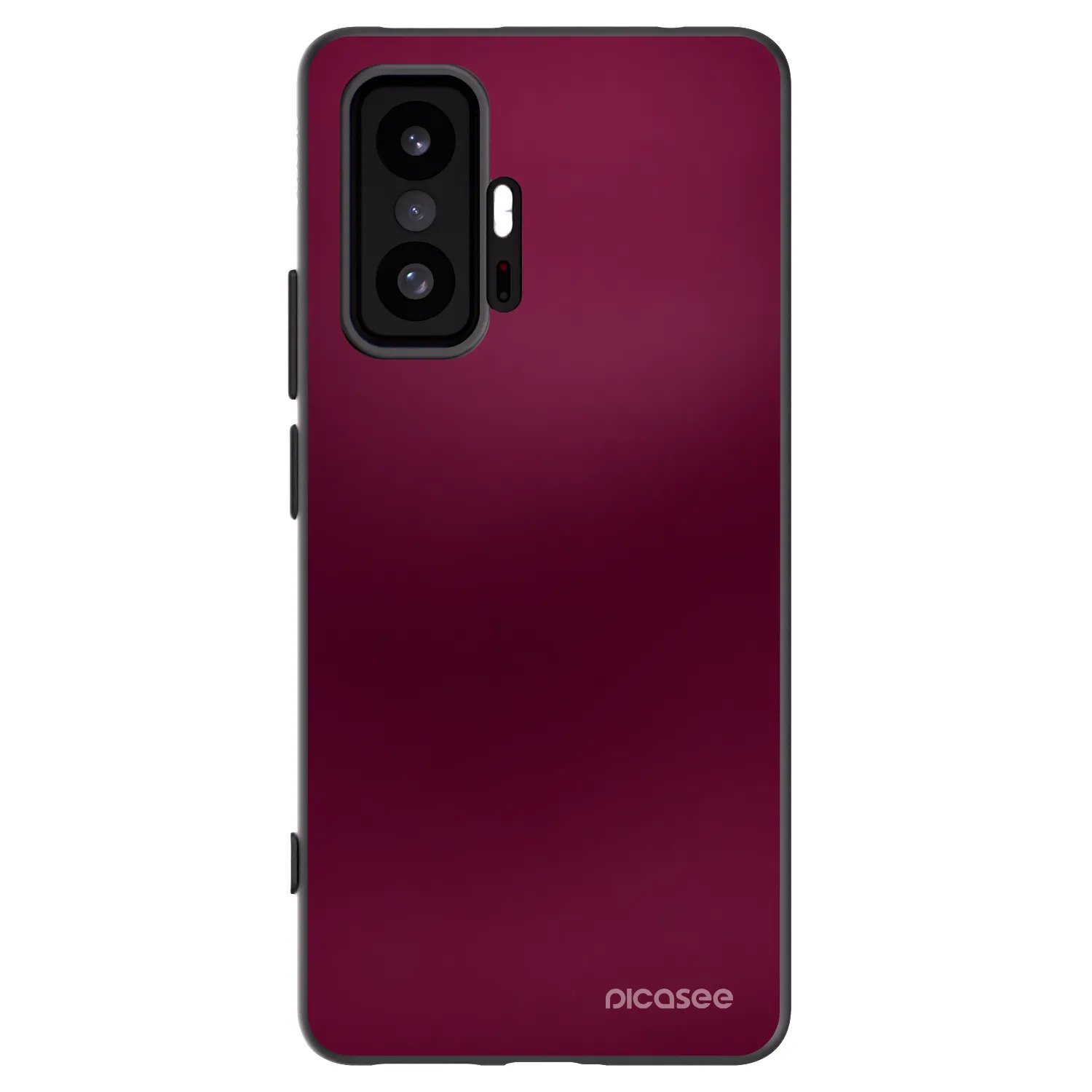 Picasee Xiaomi 11T Pro Hülle - Schwarzes Silikon - Velvet Bordeaux
