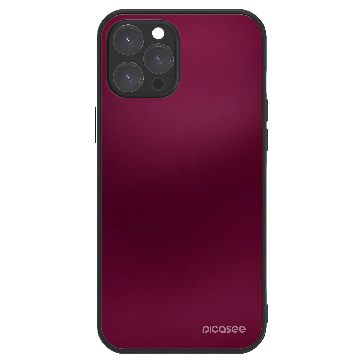 Picasee ULTIMATE CASE MagSafe für Apple iPhone 12 Pro Max - Velvet Bordeaux