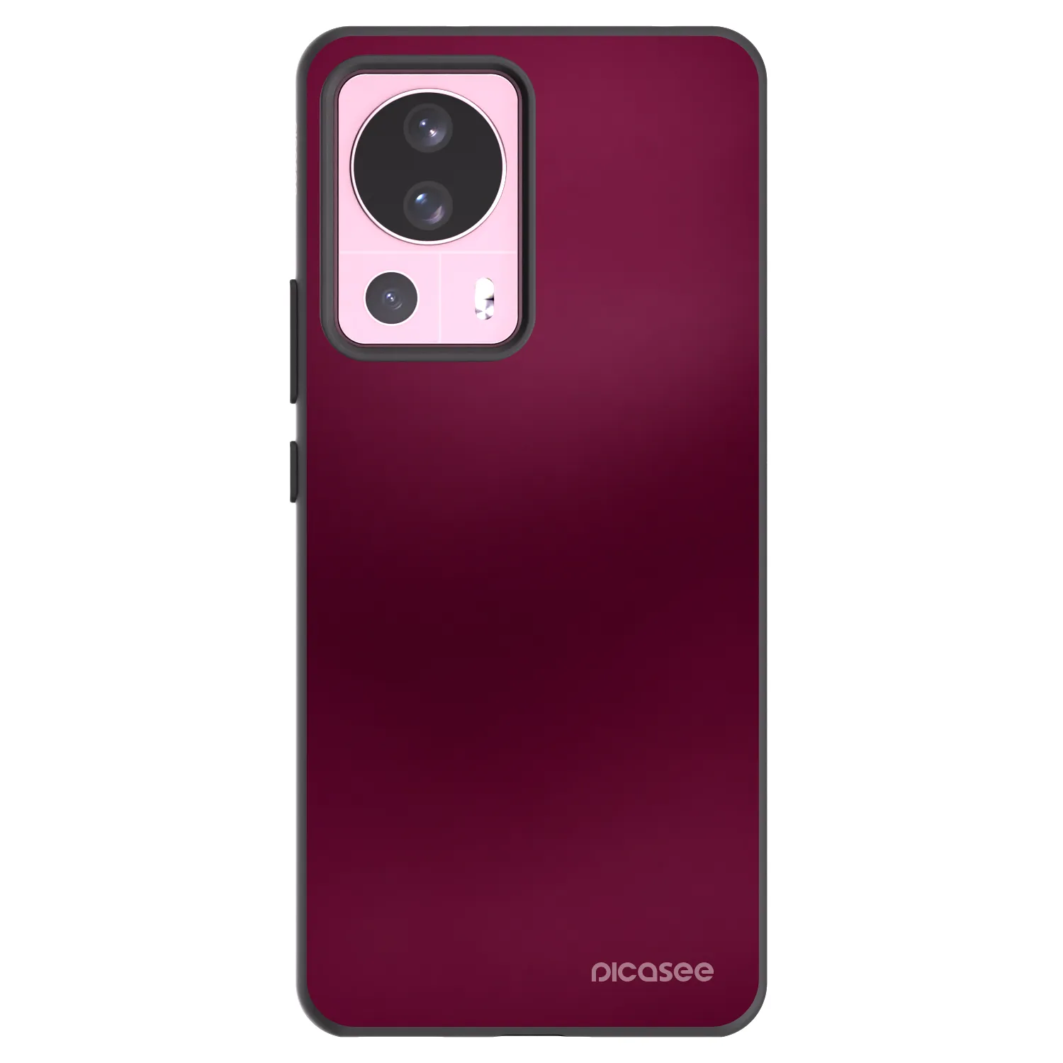 Picasee Xiaomi 13 Lite Hülle - Schwarzes Silikon - Velvet Bordeaux