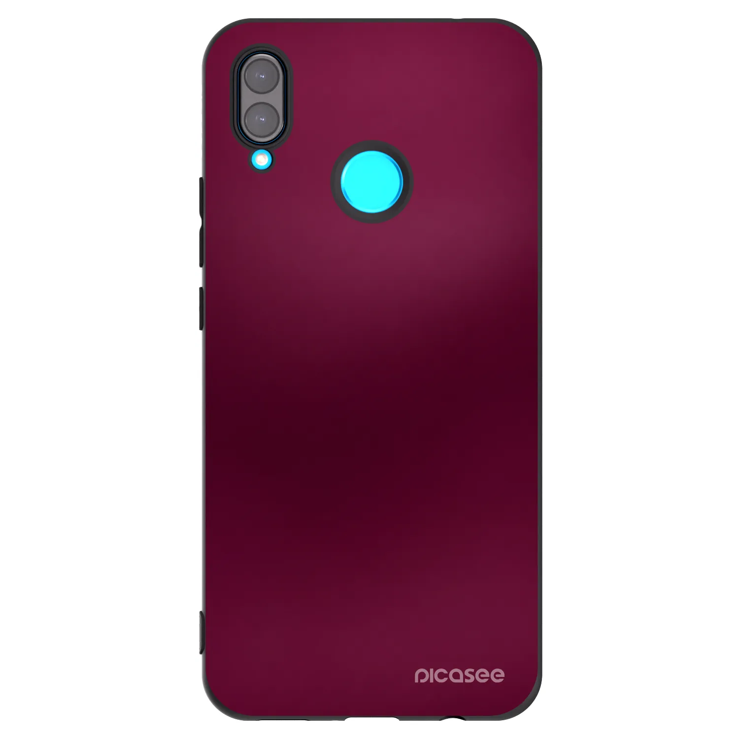 Picasee Huawei Nova 3i Hülle - Schwarzes Silikon - Velvet Bordeaux