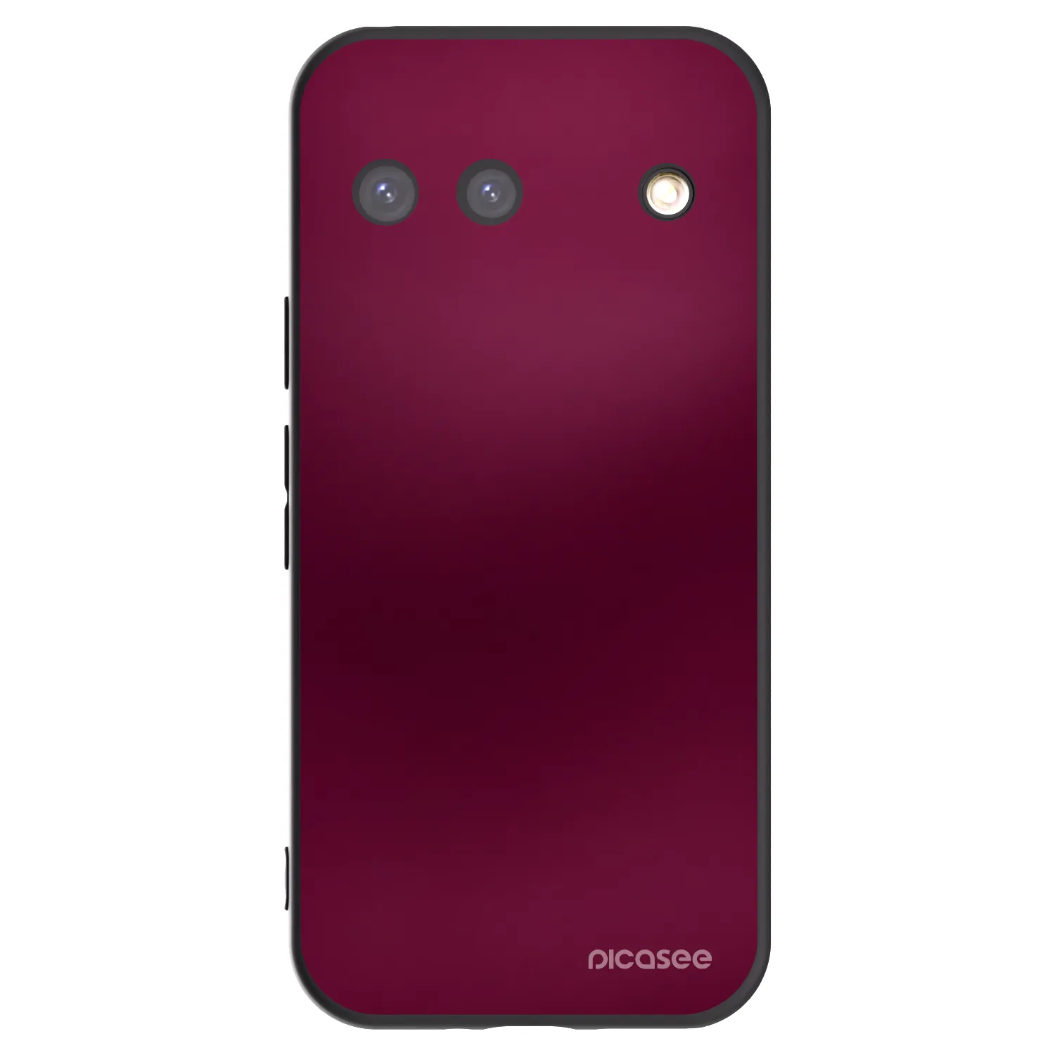Picasee Google Pixel 9 Hülle - Schwarzes Silikon - Velvet Bordeaux