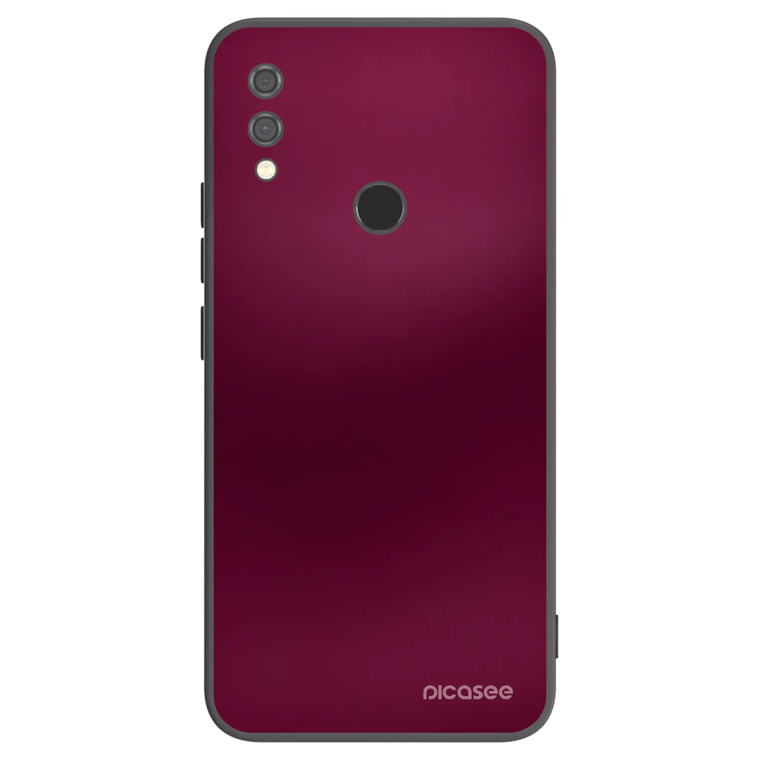 Picasee Xiaomi Redmi Note 7 Hülle - Schwarzes Silikon - Velvet Bordeaux