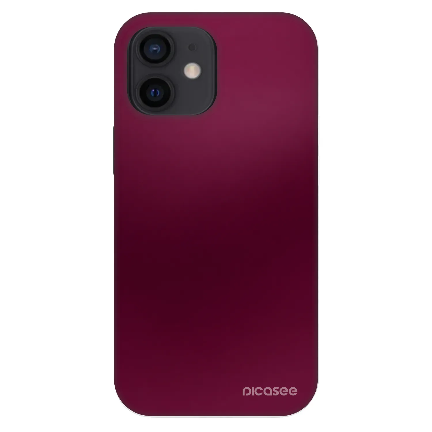 Picasee Fashion Case für Apple iPhone 12 mini - Velvet Bordeaux
