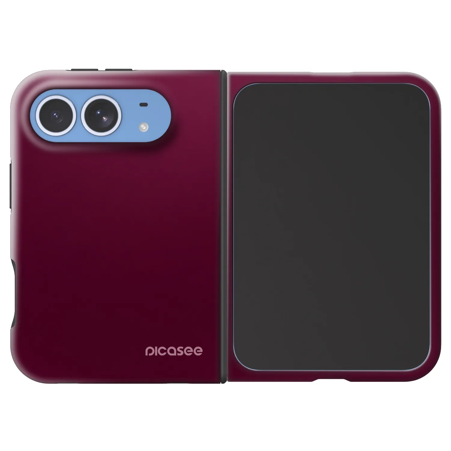 Picasee Fashion Case MagSafe für Apple iPhone Duo - Velvet Bordeaux