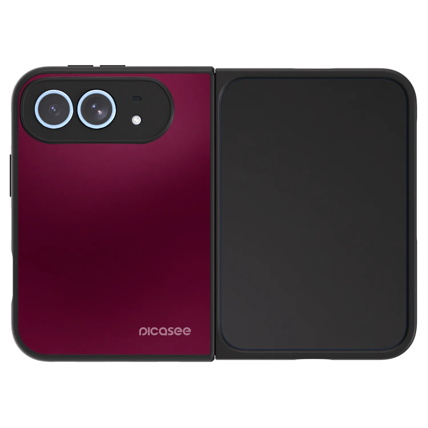 Picasee ULTIMATE CASE MagSafe für Apple iPhone Duo - Velvet Bordeaux
