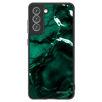 Picasee ULTIMATE CASE für Samsung Galaxy S21 FE 5G - Dark emerald