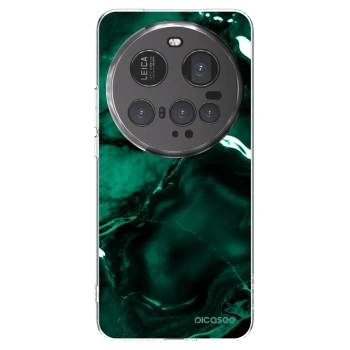 Picasee Xiaomi 15 Ultra Hülle - Transparentes Silikon - Dark emerald